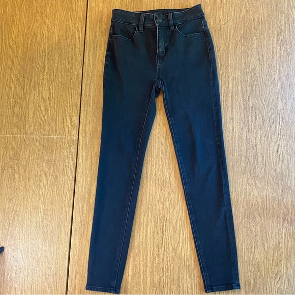 American Eagle The Dream Jean High Waisted Legging 00 Short - Picture 2 of 7